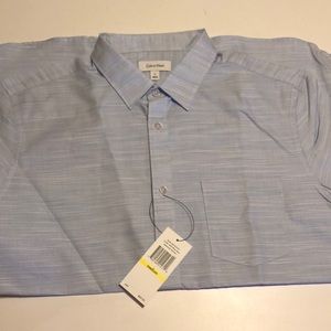 BRAND NEW Calvin Klein Short sleeve Button Down